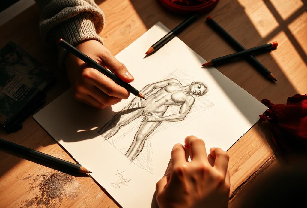 Dibujo — práctica en clase